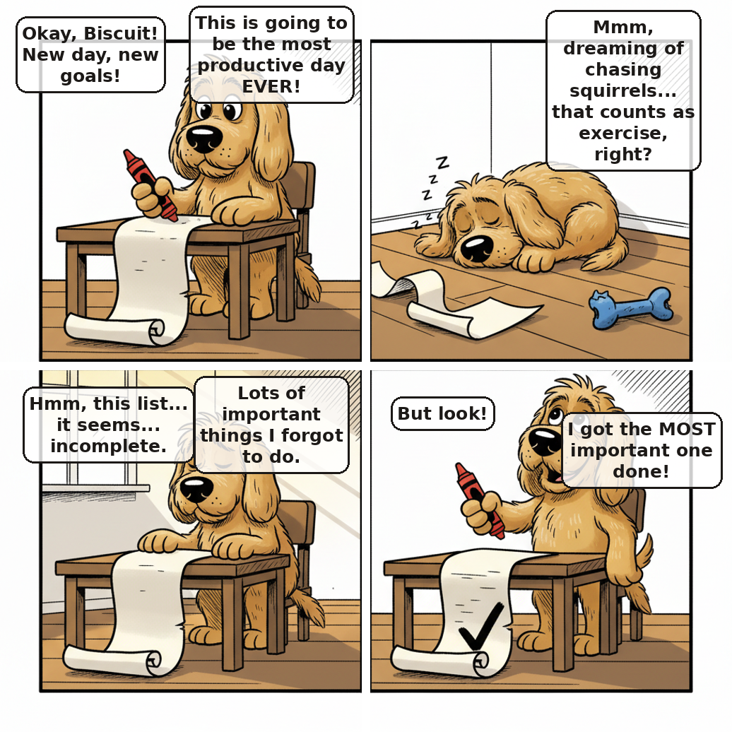 Biscuit's To-Do List
